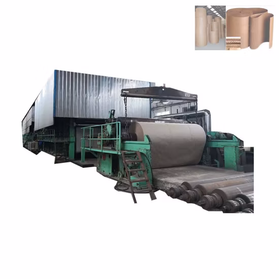 판매를 위한 판지 Kraft 종이 골판지 만드는 기계